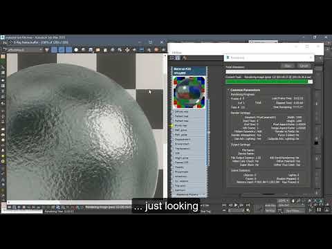 How to make Realistic Water Material (Tutorial), 3Ds Max + V-ray (FA+EN Sub)