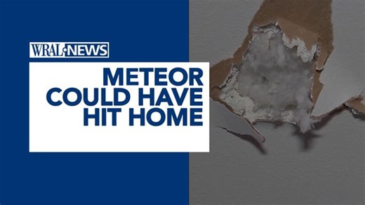 Woman says meteor crashed into her home