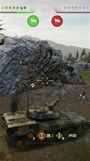 WoT console - RDF/LT (rapid deployment force/light tank) - BATTLE READY DLC - near death win