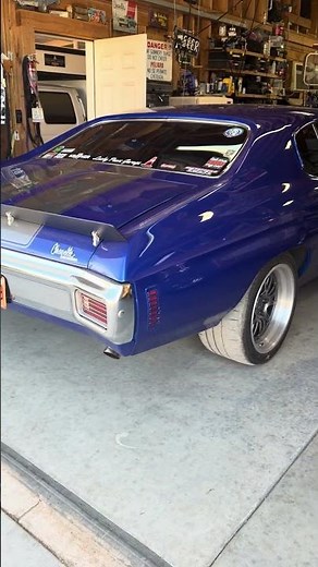 New Borla exhaust sounding good #musclecar #chevelle #automobile #borla