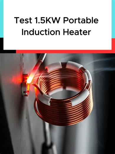 Powerful 1.5KW Portable Induction Heater for DIY Projects