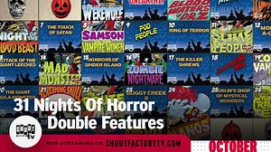 This month Shout! Factory TV has classic comedy specials with Dean Martin's Celebrity Roasts, while we're celebrating all things spooky all month long with 31 Nights Of Horror! Tune in daily at 7pm ET for a double feature sure to make you scream and tickle your funny bone! We also have more new classic horror flicks streaming this month with Horror Hospital, Corridors Of Blood and Werewolves On Wheels! So this October, tune in to Shout! Factory TV for all your streaming needs! It's all streaming