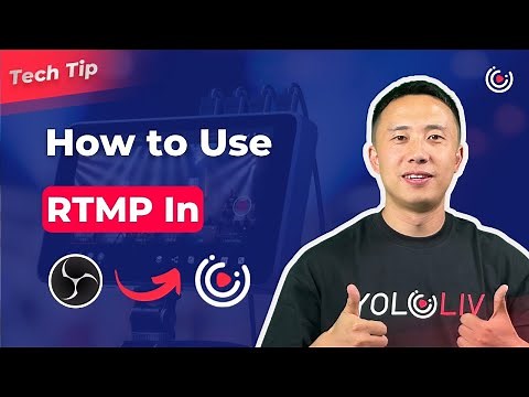 How to Use RTMP IN with YoloBox Ultra