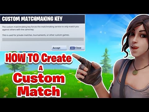 How To Make a Custom Match in Fortnite (QUICK & EASY)