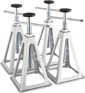 [Hot Item] RV Stabilizer Jacks, Stack Jack Stands for RV Camper Travel Trailer, with Additional Screw Nuts and Cushion Rubber Mats