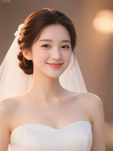 Happy bride