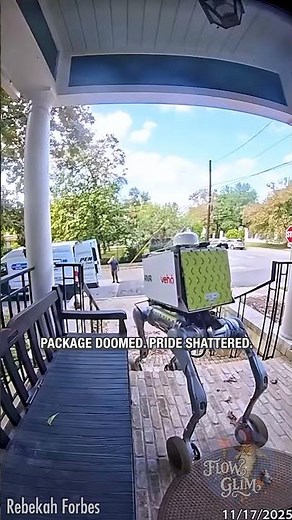 When Robots Fail… Package Not Delivered! 🤖😂