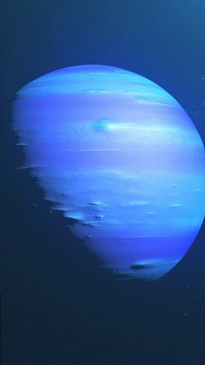 Neptune — The Planet Where Winter Lasts 40 Years! ❄️ #shorts