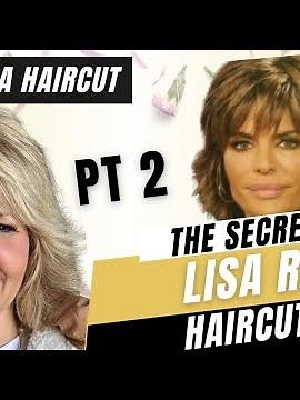 Upgrade Your Style: Lisa Rinna Haircut Tutorial 2024 Part 2 | Coach Kimmy