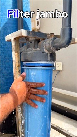 How to softener plant filter jambo change #rosystem #roplant #water softener ￼#filter