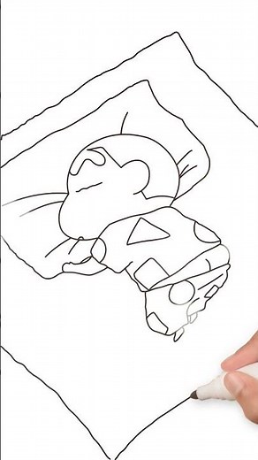 Drawing Crayon Shin-chan（クレヨンしんちゃん）[Coloring book] #drawing #塗り絵