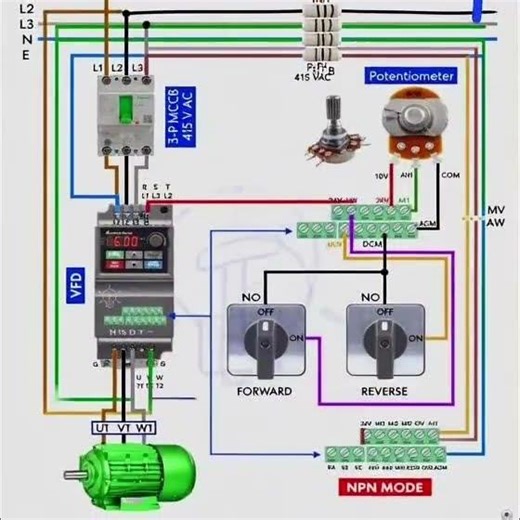 VFD WIRING AND DEMO