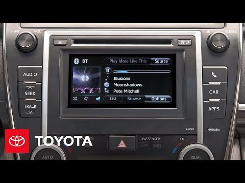 How-To: Audio Streaming on Display Audio with Entune® | Toyota