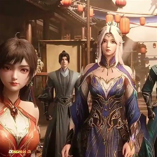Mu Chen X Luo Li X Wen Qingxuan 😂 Love Triangle 😂 #thegreatruler #donghua #muchen