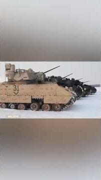 US Army Bradley Fighting Vehicles in Lithuania, NATO