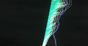 Don't Try This at Home: Making Lightning Bolts With Rockets