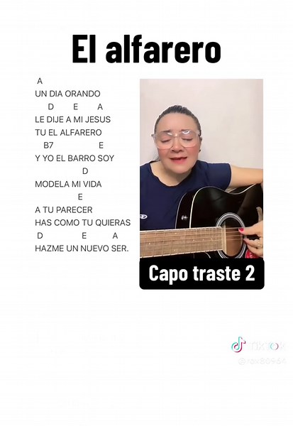 EL ALFARERO: Un Día Orando - Letra y Acordes