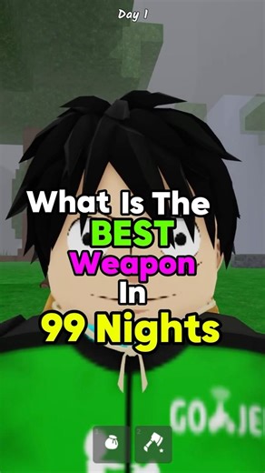 What Is The BEST Weapon In 99 Nights? (REAL)