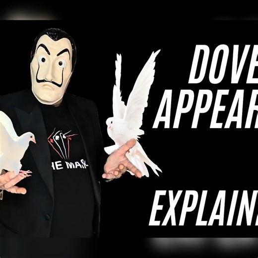 31K views · 467 reactions | Learn The Classic Dove Illusion Trick That Appears 彩️ #tricks #magic #magictricks #foryou | The Mask Magic Tricks | Facebook