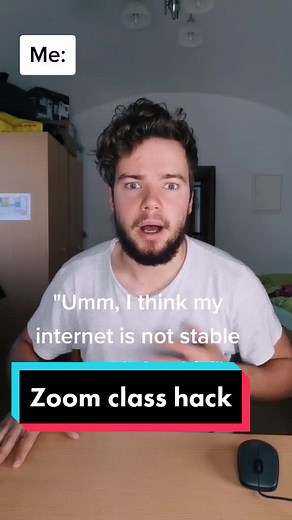 Faking a Screen Freeze in Zoom Class Prank