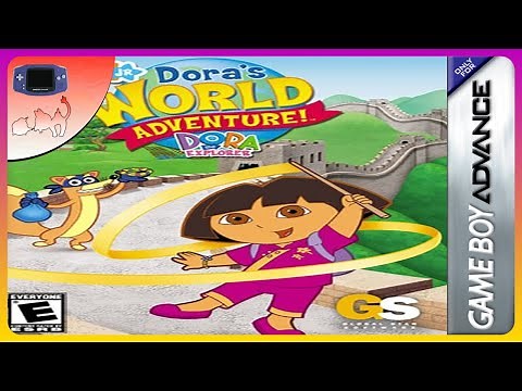 Dora The Explorer: Dora's World Adventure Full Game Longplay (GBA)