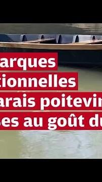 VIDÉO. Des barques traditionnelles du Marais poitevin remises au goût du jour