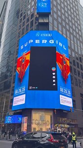 𝗦𝗨𝗣𝗘𝗥𝗚𝗜𝗥𝗟 promo at Times Square. 🌀 | DC PRIME TV