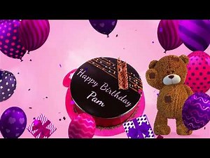 Happy Birthday Pam | Pam Happy Birthday Song