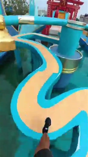 POV: Successfully Completing the Insane Water Ninja Warrior Course! 🤯#WaterNinja #Parkour #Stunt