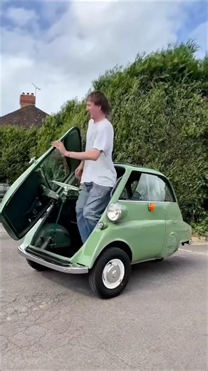 The BMW With a Door on the FRONT! 😱🚗 | BMW Isetta