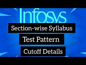 Infosys written test full syllabus and cutoff details 2026 💥#Infosys #onlineassessment