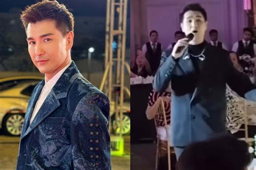 TVB actor Ruco Chan delivers surprise performance at friend's wedding in KL