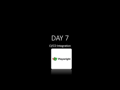 Playwright CI/CD Tutorial - GitHub Actions Test Automation | Day 7