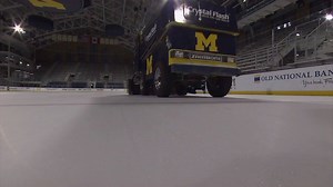 10K views · 234 reactions | BEHIND THE SCENES: Transforming the ice at Yost Arena to Red Berenson Rink #GoBlue // #ThankYouRed | Michigan Hockey | Facebook