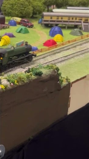 Filmed at the national festival of railway modelling-full video out now #train #model #railway