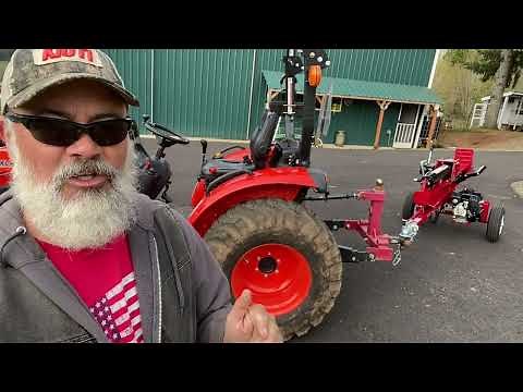 The New Log Splitter - Trying out the Boss Industrial Log Splitter #165