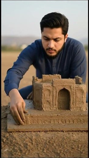 I Made the Taj Mahal Miniature with Clay | Realistic Handmade Model