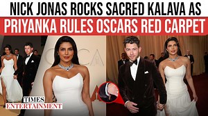 Nick Jonas’ kalava thread becomes the unexpected highlight of Priyanka’s Oscars moment