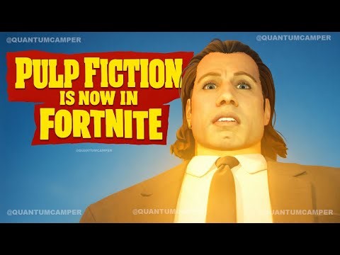 Pulp Fiction - In Depth Fortnite & Item Shop Review Podcast w/ QUANTUM CAMPER 12-30 - Vince & Jules