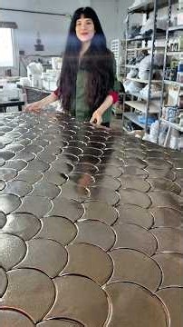 Hacemos 2 metros cuadrados de azulejos artesanales para una casa!