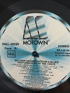 Various - Motown Grammy Rhythm & Blues Performances Of The 1960's