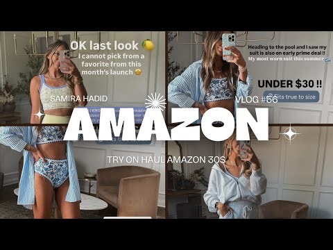 Micro Bikinis & Sheer Lingerie Sets Haul 2025 | Olivia’s Amazon Try-On Review #ootd