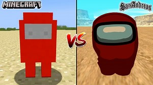MINECRAFT AMONG US VS GTA SAN ANDREAS AMONG US – WHICH IS BEST?