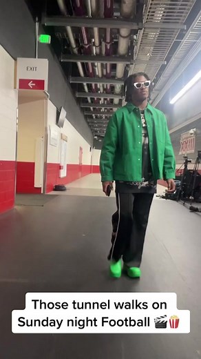 Legendary Tunnel Walk with Isaac Ronte | Sunday Night Football