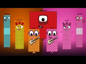 Jolly Numberblocks Band (100K-1M) Normal vs. PinkGirl: Who's the BEST Performer?!