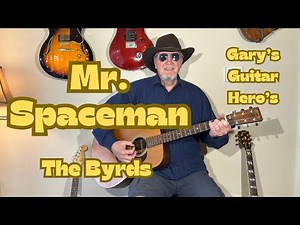"Mr. Spaceman" Simplified Beginner Acoustic Guitar Lesson #beginnerguitarlessons