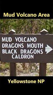 Mud Volcanoes at Yellowstone National Park