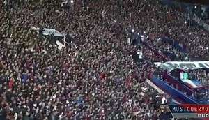 La brutale versione di 'Duele el corazon' di Enrique Iglesias della 'Gloriosa Butteler' del San Lorenzo.. [video Musicuervo] | Dio è del Boca