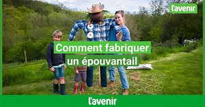 Tuto jardin : fabriquer un épouvantail