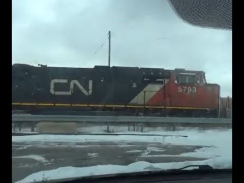 CN Train M 396 Battle Creek Michigan 12/30/25